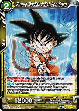 DBS World Martial Arts Tournament TB2-052 Future Martial Artist Son Goku