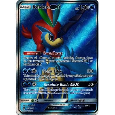 SM Unified Minds 219/236 Keldeo GX