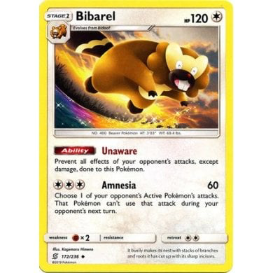 SM Unified Minds 172/236 Bibarel