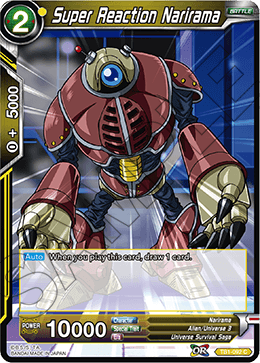 DBS The Tournament of Power TB1-092 Super Reaction Narirama Foil