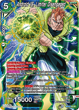 DBS Cross Spirits BT14-149 Android 16, Limiter Disengaged SR