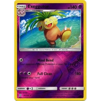 SM Unified Minds 074/236 Exeggutor Reverse Holo