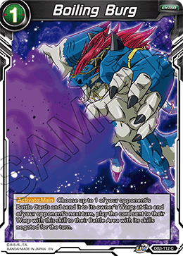 DBS Draft Box 6: Giant's Force DB3-112 Boiling Burg