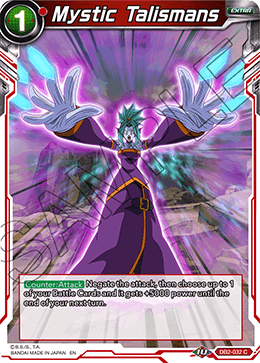 DBS Draft Box 5: Divine Multiverse DB2-032 Mystic Talismans