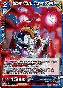 DBS Universal Onslaught BT9-102 Mecha Frieza, Energy Blight Foil