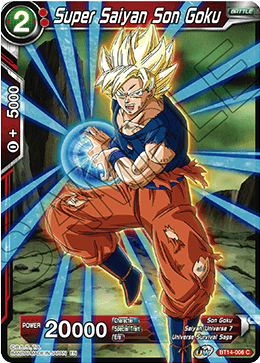 DBS Cross Spirits BT14-006 Super Saiyan Son Goku Foil