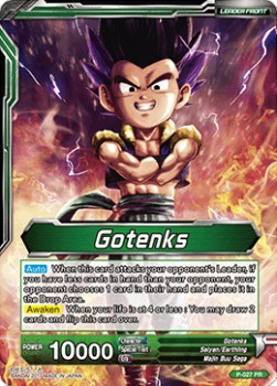 DBS Promotion Card P-027 Gotenks (Leader) Foil