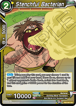 DBS World Martial Arts Tournament TB2-061 Stenchful Bacterian Foil