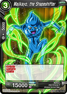 DBS Draft Box 5: Divine Multiverse DB2-154 Majikayo, the Shapeshifter