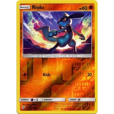 SM Unified Minds 116/236 Riolu Reverse Holo