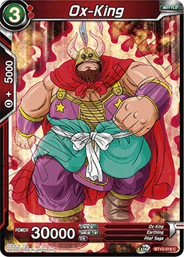 DBS Rise of the Unison Warrior BT10-018 Ox-King