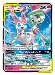 SM Unbroken Bonds 130/214 Gardevoir & Sylveon GX (Tag Team)