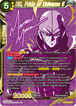 DBS Assault of the Saiyans BT7-079 Hit, Pride of Universe 6 (SPR_S)