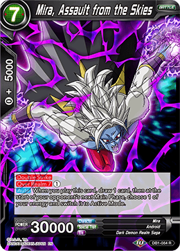 DBS Draft Box 4: Dragon Brawl DB1-084 Mira, Assault from the Skies Foil