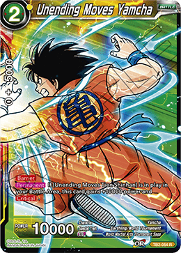 DBS World Martial Arts Tournament TB2-054 Unending Moves Yamcha Foil