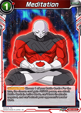DBS Draft Box 5: Divine Multiverse DB2-033 Meditation Foil