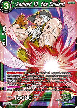 DBS Expansion Set 06: Special Anniversary Box EX06-19 Android 13, the Brilliant