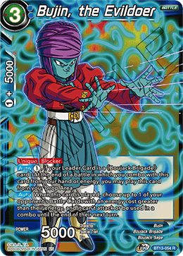 DBS Supreme Rivalry BT13-054 Bujin, the Evildoer