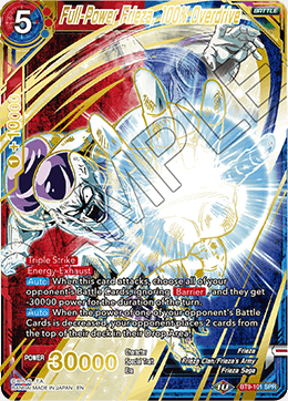 DBS Universal Onslaught BT9-101 Full-Power Frieza, 100% Overdrive (SPR)