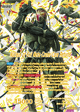 DBS Universal Onslaught BT9-129 Meta-Cooler / Nucleus of Evil Meta-Cooler Returns (Leader) (RLR)