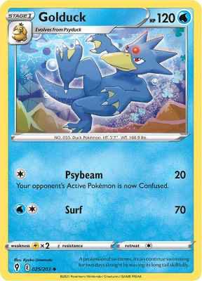 SWSH Evolving Skies 025/203 Golduck