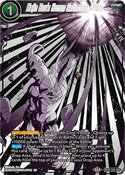 DBS Universal Onslaught BT9-134 Majin Buu's Human Extinction Attack (IAR)