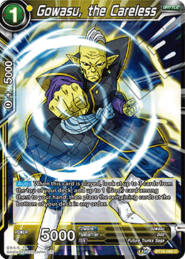 DBS Realm of the Gods BT16-086 Gowasu, the Careless