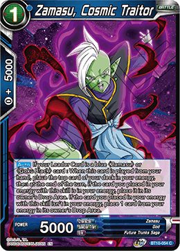 DBS Rise of the Unison Warrior BT10-054 Zamasu, Cosmic Traitor