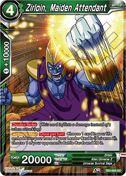 DBS The Tournament of Power TB1-064 Zirloin, Maiden Attendant