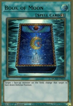 Yu-Gi-Oh! Maximum Gold El Dorado MGED-EN039 Book of Moon Gold Rare JGC Collectables Yu-Gi-Oh! Maximum Gold El Dorado MGED-EN039 Book of Moon Gold Rare JGC Collectables