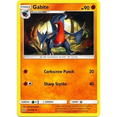 SM Unified Minds 113/236 Gabite