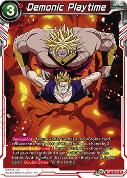DBS Saiyan Showdown BT15-029 Demonic Playtime