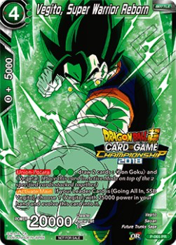 DBS Promotion Card P-065 Vegito, Super Warrior Reborn Foil