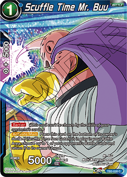 DBS World Martial Arts Tournament TB2-028 Scuffle Time Mr. Buu