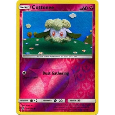 SM Unified Minds 143/236 Cottonee Reverse Holo