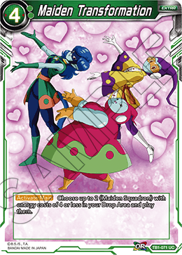 DBS The Tournament of Power TB1-071 Maiden Transformation