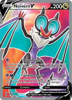 SWSH Evolving Skies 195/203 Noivern V Full Art
