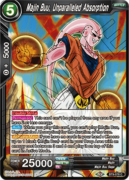 DBS Universal Onslaught BT9-078 Majin Buu, Unparalleled Absorption