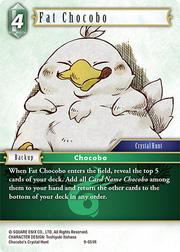 Final Fantasy 9-051R Fat Chocobo