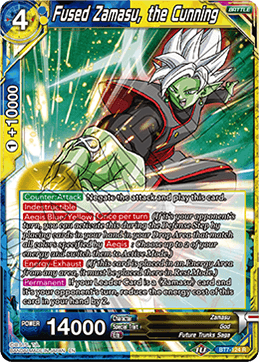 DBS Assault of the Saiyans BT7-124 Fused Zamasu, the Cunning Foil