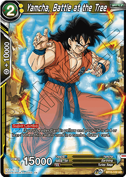 DBS Saiyan Showdown BT15-102 Yamcha, Battle at the Tree