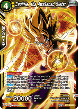 DBS Assault of the Saiyans BT7-083 Caulifla, the Awakened Sister (SR)