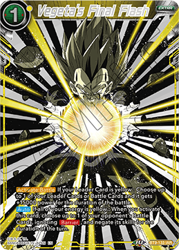 DBS Universal Onslaught BT9-133 Vegeta's Final Flash (IAR)