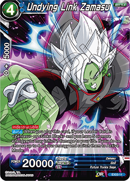 DBS Expansion Set 03: Ultimate Box EX03-11 Undying Link Zamasu Foil