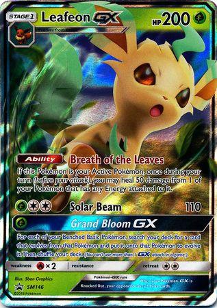 SM Promo SM146 Leafeon GX Half Art