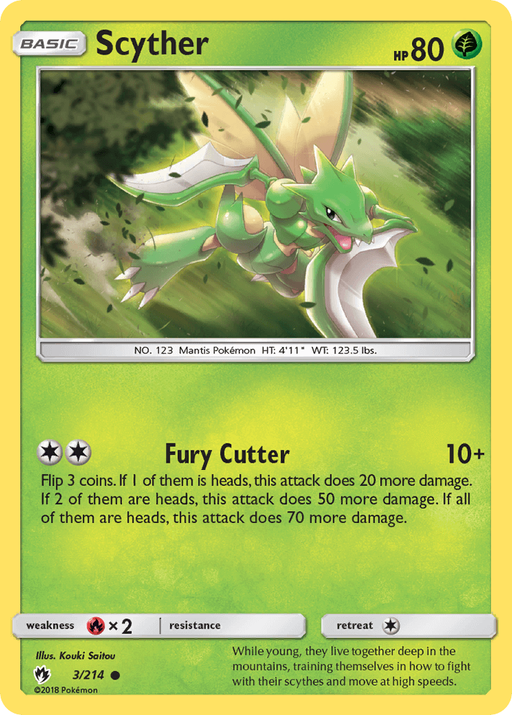 SM Lost Thunder 003/214 Scyther