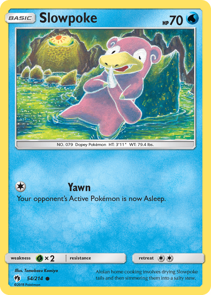 SM Lost Thunder 054/214 Slowpoke