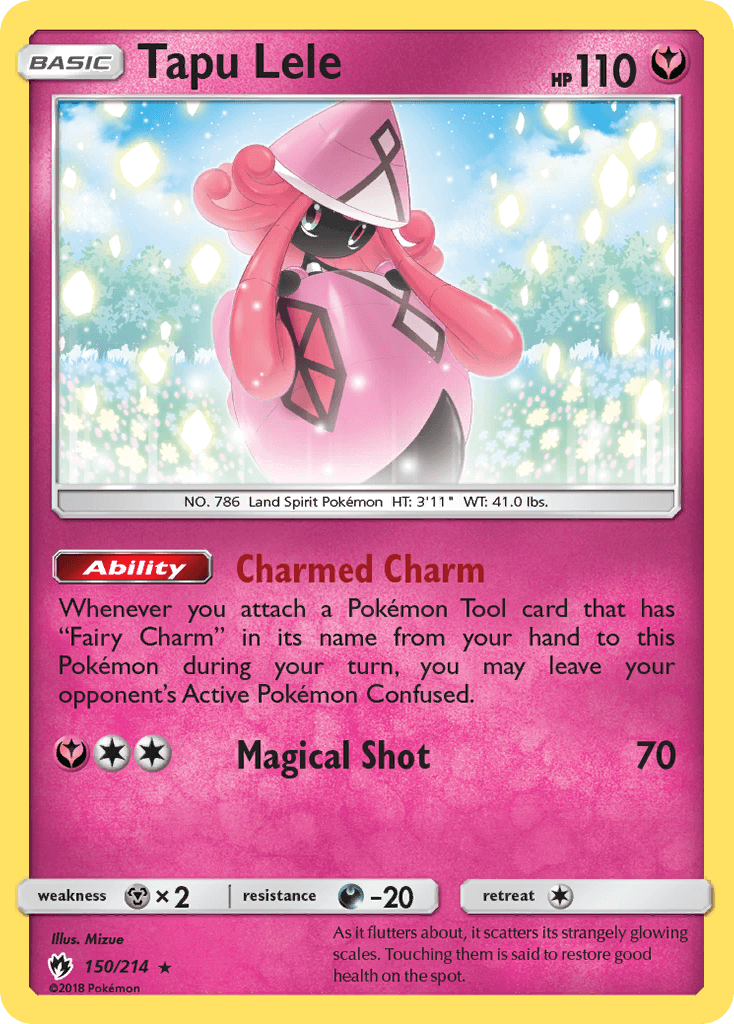 SM Lost Thunder 150/214 Tapu Lele Holo Rare