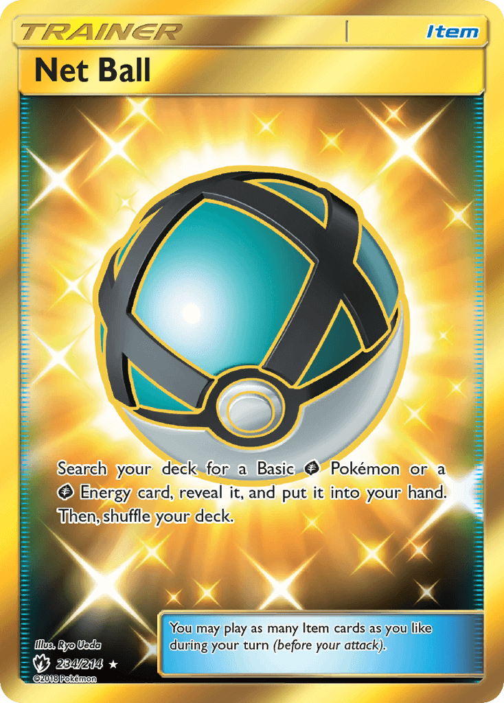 SM Lost Thunder 234/214 Net Ball Secret Rare