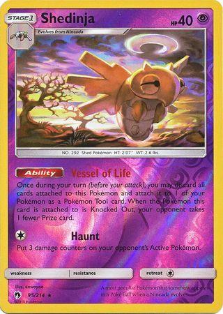SM Lost Thunder 095/214 Shedinja Reverse Holo